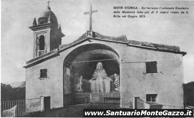 Santuario Monte Gazzo Statua Madonna