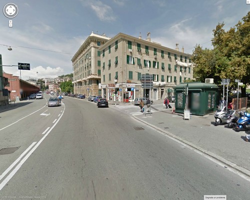 Incrocio via Merano via Sant Alberto Incrocio via Merano via Sant Alberto