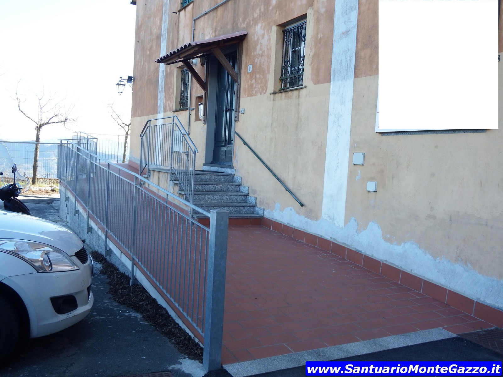 Accesso disabili al terrazzo panoramico del Monte Gazzo